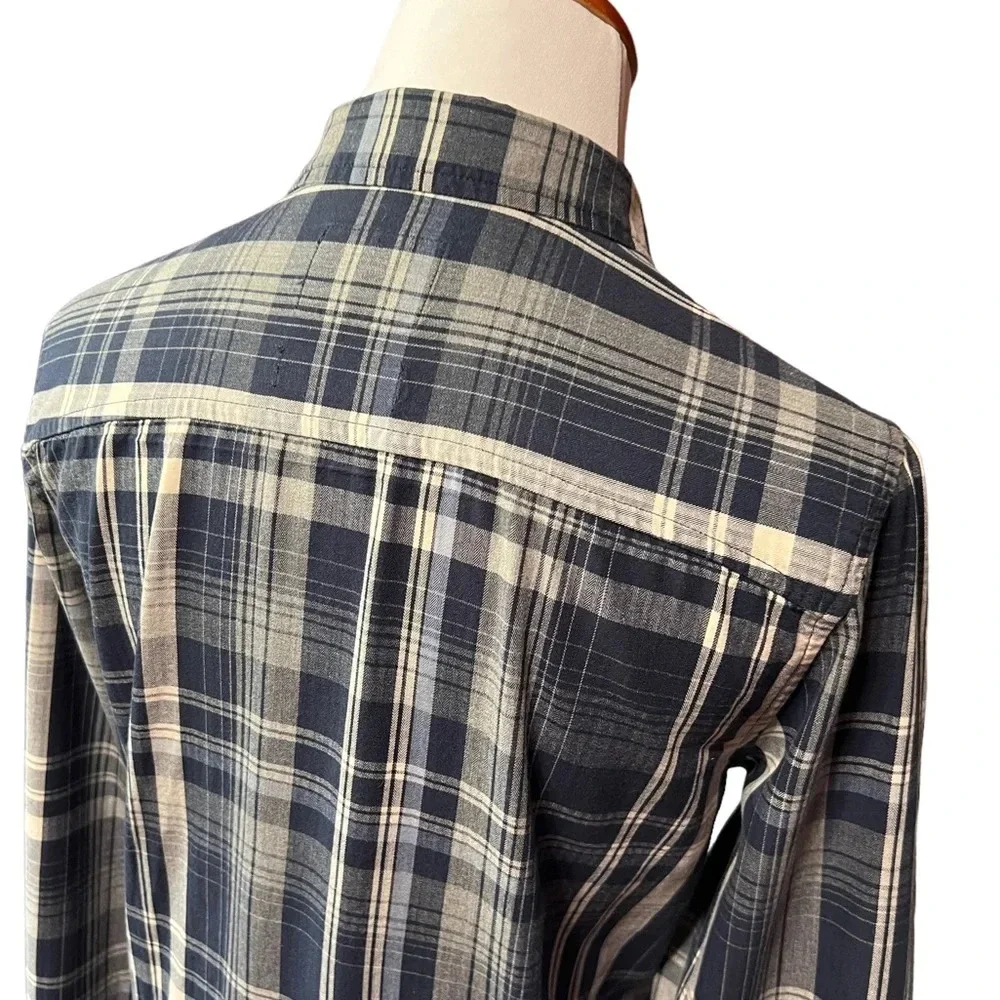 The North Face Cambridge Navy Plaid Shirtdress - Picture 13 of 14